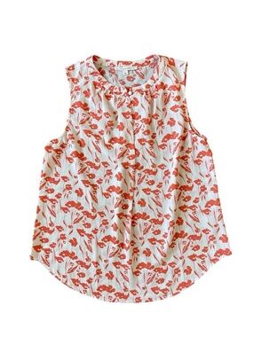 Fun 2 Fun Sleeveless Floral Top